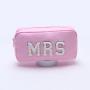 Wedding Boutique Gift Bags Brides Mrs White Storage Organizer Women Men Makeup Pouches Toiletry Bags Unisex Cosmetic Bride Bag