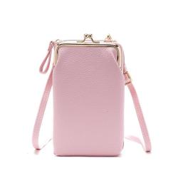2024 Hot Sale Fashlon Holder Ladies Mobile  Phone Bags Wallet Women PU Leather Phone Bag Casual Custom Crossbody Bag