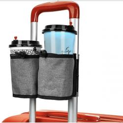 KBW731 Travel Gifts Carry On Luggage Accessories Coffee Cup Holder for Suitcase Traveler Airport Plane Must Haves Essentials