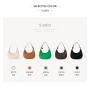 2024 Wholesale New Design Nylon Women Tote Handbags Custom Ladies Vintage Underarm Shoulder Bag Women Canvas Half Moon Hand Bag