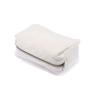 Gelory Professional China Supplier Promotional Canvas Portable Travel Makeup Bag With Golden Zipper