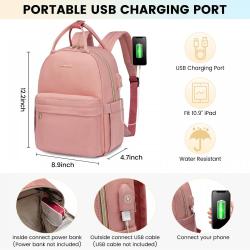 LOVEVOOK new fashion ladies small bag pack purses for teenage girls kids casual lightweight mochila school mini women backpacks