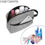 Gelory Men Travel Toiletry Bag Portable Toiletry Organizer Waterproof Nylon Toiletries Bag
