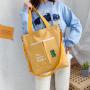Large Capacity Women's Crossbody Canvas Shopping Bag Custom Logo Plain Organic Cotton Shoulder Tote Bag for Student
