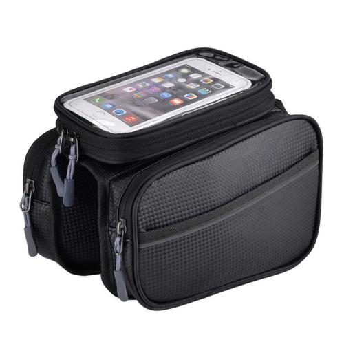 KBW114 2023 New Bicycle Front Beam Bag Large Capacity Waterproof Mobile Phone Beam Bag