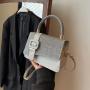 Bag women 2024 new women's handbag belt buckle fashion design Ladies handbag simple fashion shoulder bag for women crossbody bag