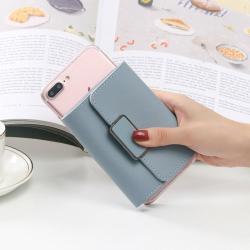 carteras para mujer Small wallet female short student Korean cute coin purse mini fresh multifunctional folding card wallet