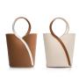 Private Label Elegant Vegan Leather Drawstring Womens Bucket Bags High Quality Crossbody Bag Female Chic Custom Ladies Hand Bags