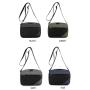 HR769 New Men's Solid Anti Splash Film Nylon Crossbody Bag Horizontal Casual And Trendy Men's One Shoulder Pack Ventilate