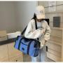 ZR924 New Leisure Travel Bag Fashion Outdoor Sports Shoulder Bag Oxford Cloth Wear-resistant Foldable luggage Fitness Bag