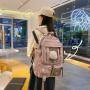 2022 New Backpack Casual Sports Shoulder Bags Campus Women Cute Backpacks With Mesh Pocket