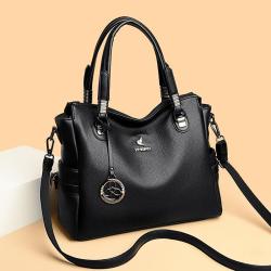 Luxury Designer Leather Hand Bags Big Capacity Tote for Women Vintage Top-handle Shoulder Bags Fashion Handbags Women Bags