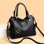 Luxury Designer Leather Hand Bags Big Capacity Tote for Women Vintage Top-handle Shoulder Bags Fashion Handbags Women Bags