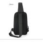 ZX023 Sports Chest Bag Men's One Shoulder Crossbody Bag Nylon Side Crossbody Sling Bag with Adjustable Strap for Running