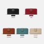 SUSEN CHRISBELLA ODM OEM New Arrival 2024 wholesale Pu Leather hot sale custom ladies long candy wallets