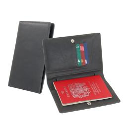 Factory direct rfid passport holder leather travel wallet card holder passport cover