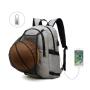 custom logo large capacity casual camping training sports men's bag travel backpack for men