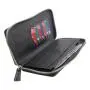 new design men's zipper customized leather mens long wallet phone holder purse men wallet with zip