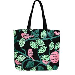 Gelory Popular Boutique Custom Design Printed Portable Reusable Heavy Durable Eco Friendly Shopping Canvas Cotton Bags Tote