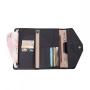 ZX049RFID Card Holder Long Wallet Anti-theft Travel Passport Holder Bag PU Leather Slim Card Holder Simple Coin Wallet