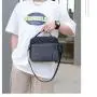 Black Men's Bags Single Shoulder Backpack Business Leisure Messenger Bag Fashion Purse Bags 2024