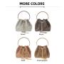 Susen Chrisbella New arrival Tassel shiny diamond bag Wedding clutch bag evening bags handbags 2022 luxury