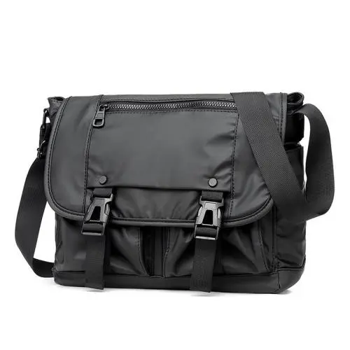 ZWY114 Wholesale New Nylon Waterproof Men Messenger Bag Work Travel Student Shoulder Bag Business Casual Stylish Crossbody Bag