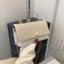 New Handbag Small Women's Bag 2024 New Woven Personalized Sling Bag for Women Fashion Retro Shoulder Bag Women