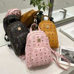 Popular Design New Print Pu Leather Backpack 2024 Wholesale Large Capacity Women's Backpack Bag