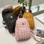 Popular Design New Print Pu Leather Backpack 2024 Wholesale Large Capacity Women's Backpack Bag