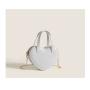 2022 New Candy Color Heart Shape Jelly Packet Fashion Children Handbag Silicone One Shoulder Across Pocket Wallet Cute Chain Bag