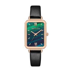 2023 Fashion Leather Woman Wrist Watch Band Quartz Wristwatch Luxury Watch Ladies Quartz Digital watches For small wrists Women