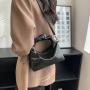 Pleated Bag bolsosparamujeresjuvenil 2023 New Single Shoulder Bag sac  main fem Small Design Crossbody Underarm Bag Fashion Lady