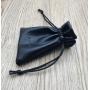 Small PU Leather Drawstring Bag