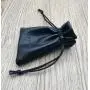 Small PU Leather Drawstring Bag