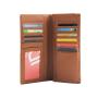 Large Capacity Best Leather Bifold Men Card Holder Travel Wallet Cover Long Wallet