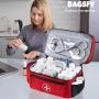 CY009 Medication Organizer Storage Home Outdoor Oxford Backpack Car Travel First Aid Kit Multi-Pocket Satchel Medical bag