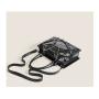 Fashion Shoulder Tote Ita Bag Designer Custom Clear Window Ita Bag for Pin Display