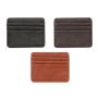 CUIKCA Unisex Mini Card Holder Business ID Credit Card Case PU Leather Coins Purse Mini Wallet For Men Women