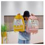ZR325 2023 New Fashion Korean Canvas Original Sufeng Student Cartoon Cute Little Bear Backpack Schoolbag