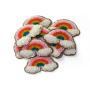 No MOQ Multi Color 3 m Custom Chenille Patches Sequin Letter Patch Number Sequin Letter Patches