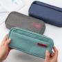 Gelory Linen Pencil Case Simple Large-capacity Small Cute Primary School Pencil Case Junior High School Pencil Bag