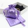Wholesale Mini Satin Hairpin Jewelry Bag Jewelry Packaging Pouch Luxury Dust Silk Satin Drawstring Bag