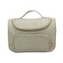 Wholesale custom logo cosmetic bag women travel multi-purpose pu leather square makeup bag