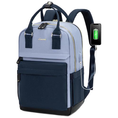 LOVEVOOK Waterproof School Bag Backpack for teenagers girls 15.6 in laptop Bag work travel backpack wholesale USB smart backpack
