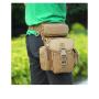 KBW763 Multifunctional Tactical Outdoor Motorcycling Hiking Traveling Drop Leg Waist Bag Pack Water Bottle Fishing Tool Pouch