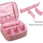 Gelory High Quality Travel Toiletry Bag Organizer Pouches Bags Professional Make Up Storage Box Cosmetic Bags Cases