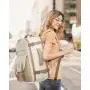 4Pcs Travel Backpack for Women 50L Carry On Backpack for Airplanes Flight Approved Personal Item Backpack Fits 18 Inch Laptop