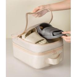 ZR674 Shoes Storage Bags Outdoor Travel Oxford Zipper Waterproof Packing Storage Bags Trunk Protective Covers Duffel Bag