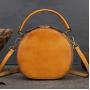 2024 Custom Genuine Leather Round Bags Handbags For Women Luxury Animal Purses